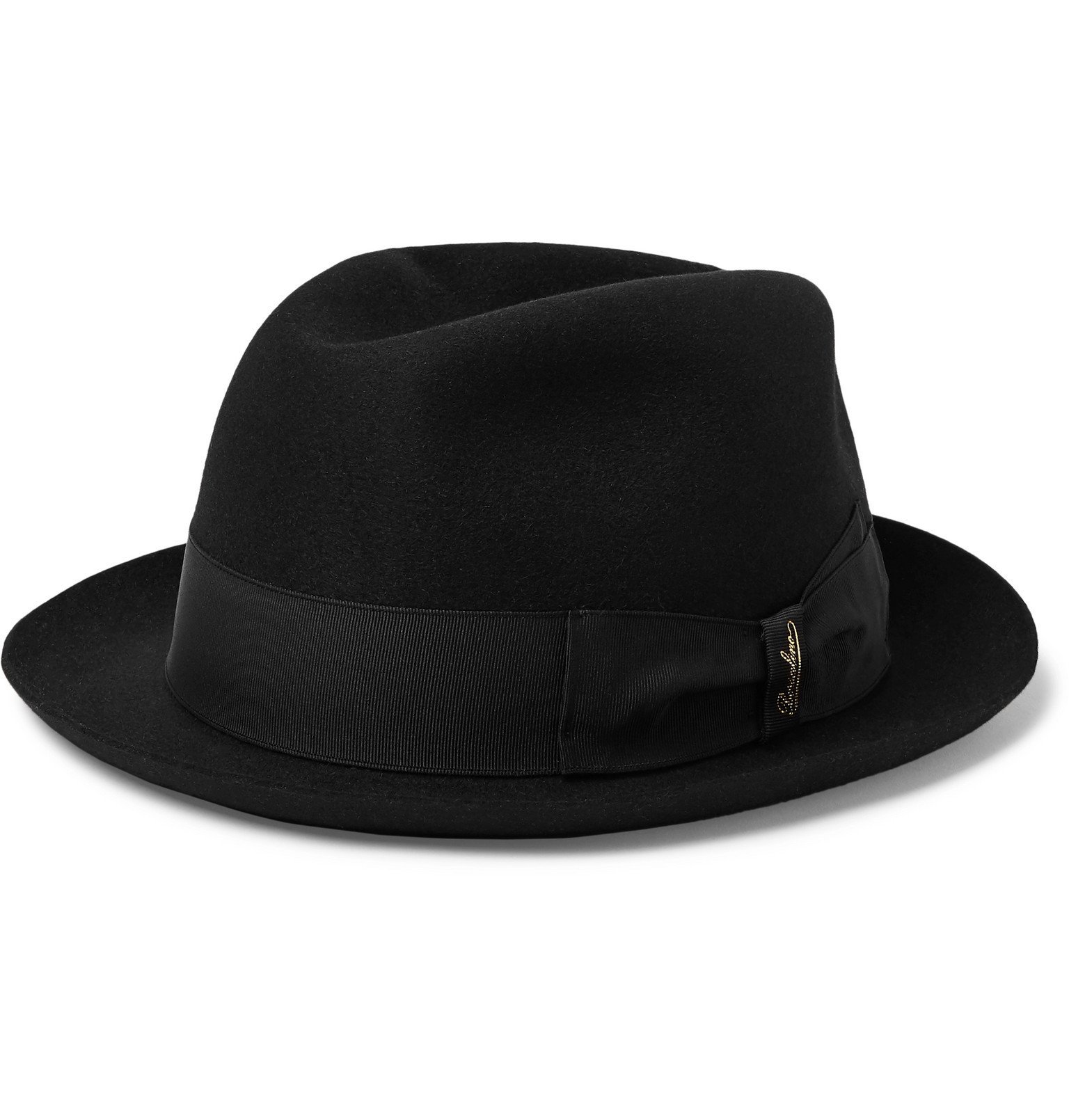 small black fedora