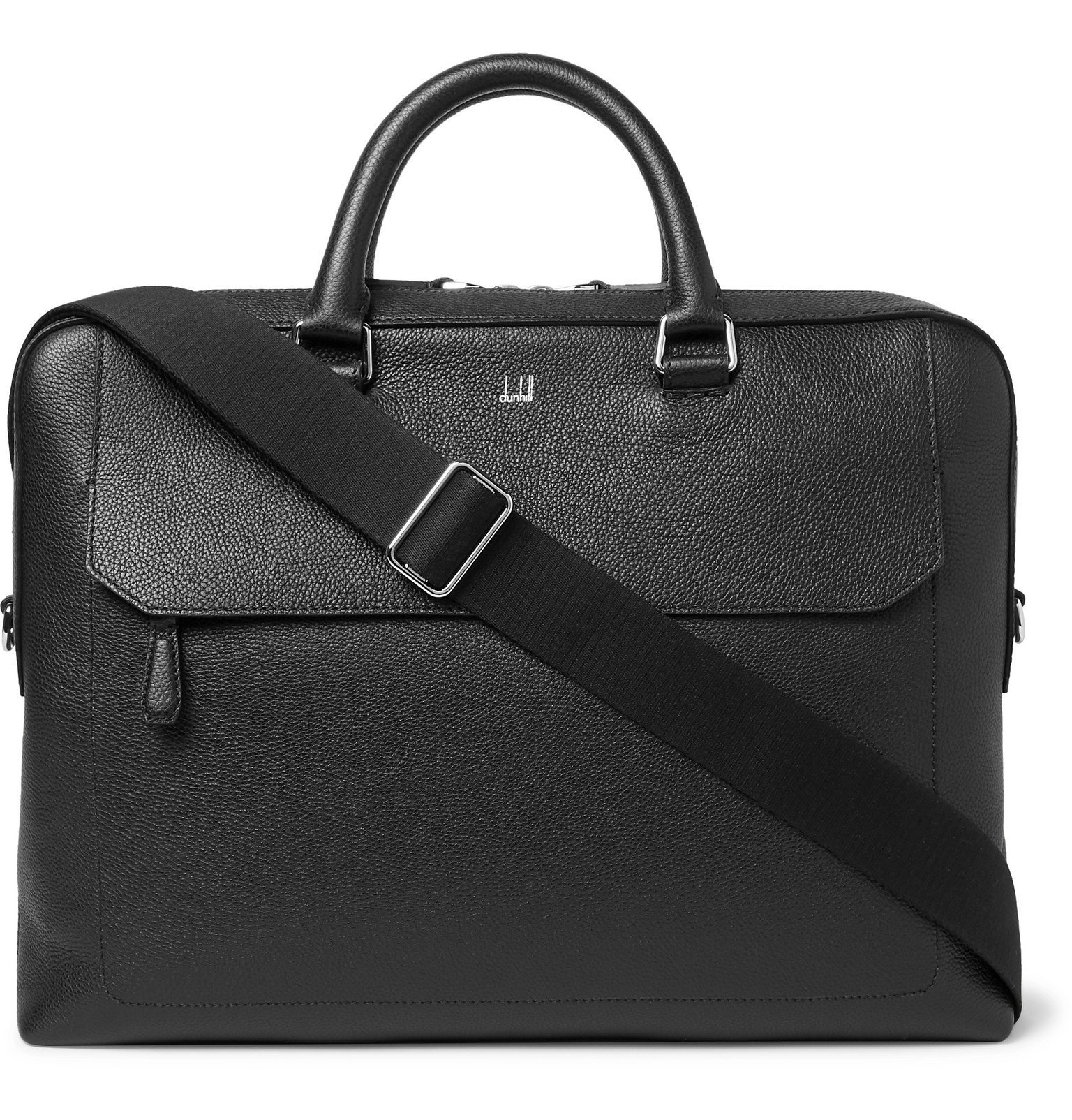 Dunhill - Pebble-Grain Leather Briefcase - Black Dunhill