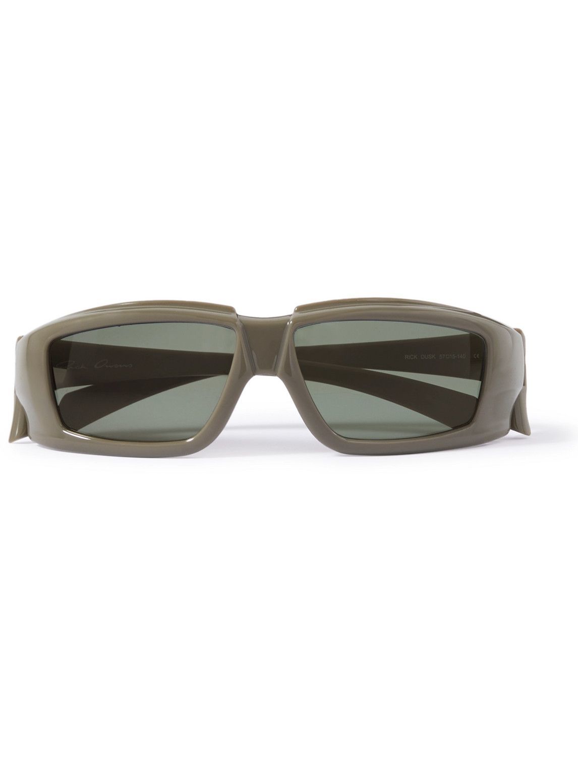 Rick Owens - Wrap D-Frame Acetate Sunglasses