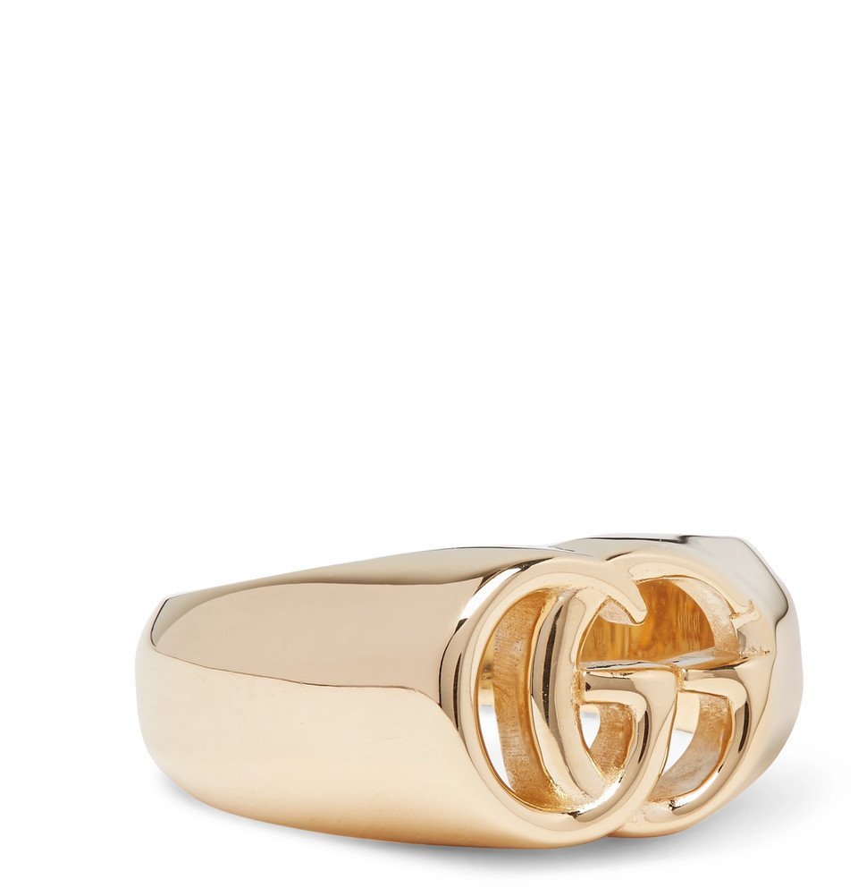gucci men's gold rings