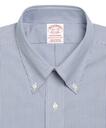 Brooks Brothers Men's Traditional Extra-Relaxed-Fit Dress Shirt, Stripe | Blue