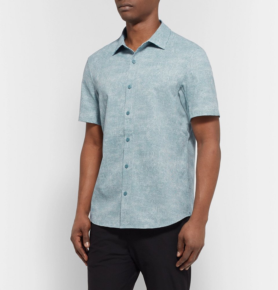 Easy Printed Stretch-Ripstop Shirt 