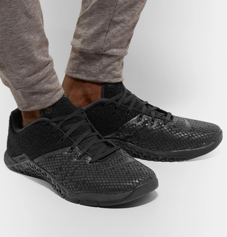 Training - Metcon 4 Patch and Velcro Sneakers - Black Training