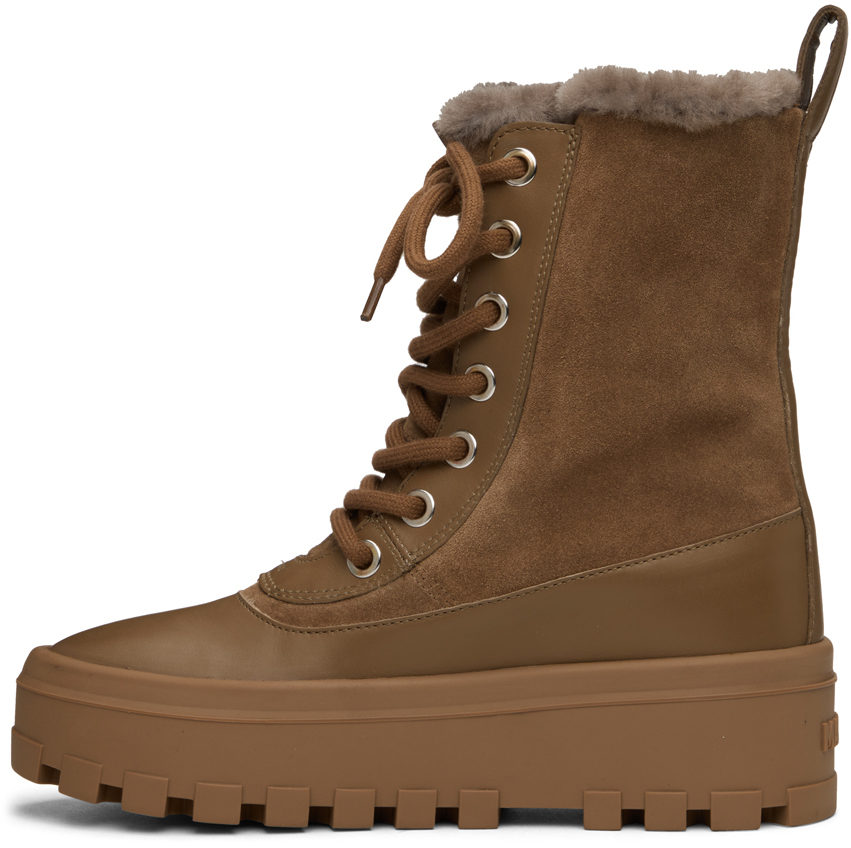 Mackage Brown Hero Boots Mackage