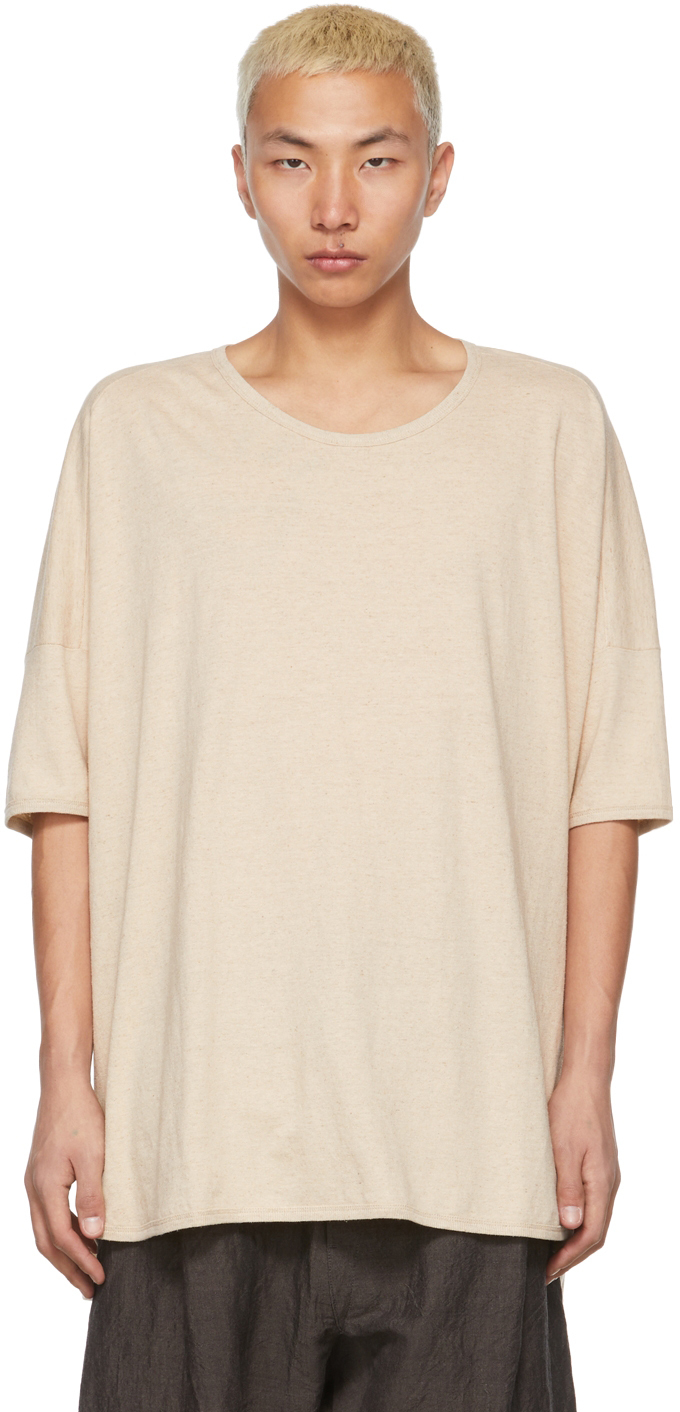 Jan-Jan Van Essche Beige #73 T-Shirt Jan-Jan Van Essche