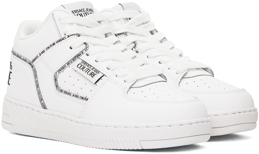 Versace Jeans Couture White Meyssa Sneakers Versace