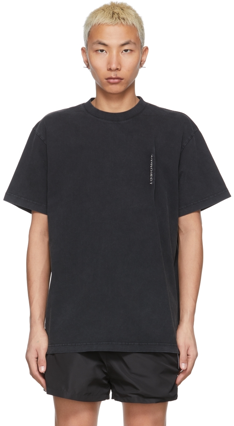 Y/Project Black Pinched Logo T-Shirt Y/Project
