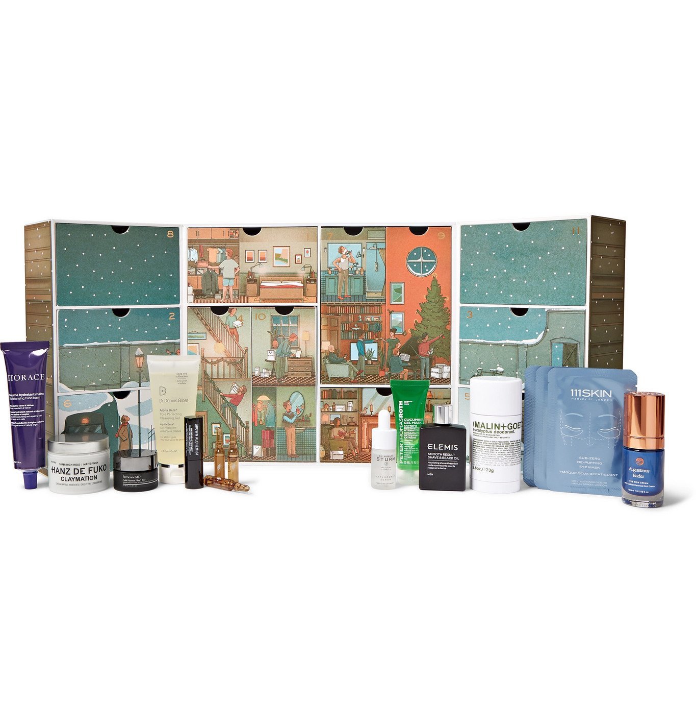 MR PORTER GROOMING 12 Days of Grooming Advent Calendar Colorless MR