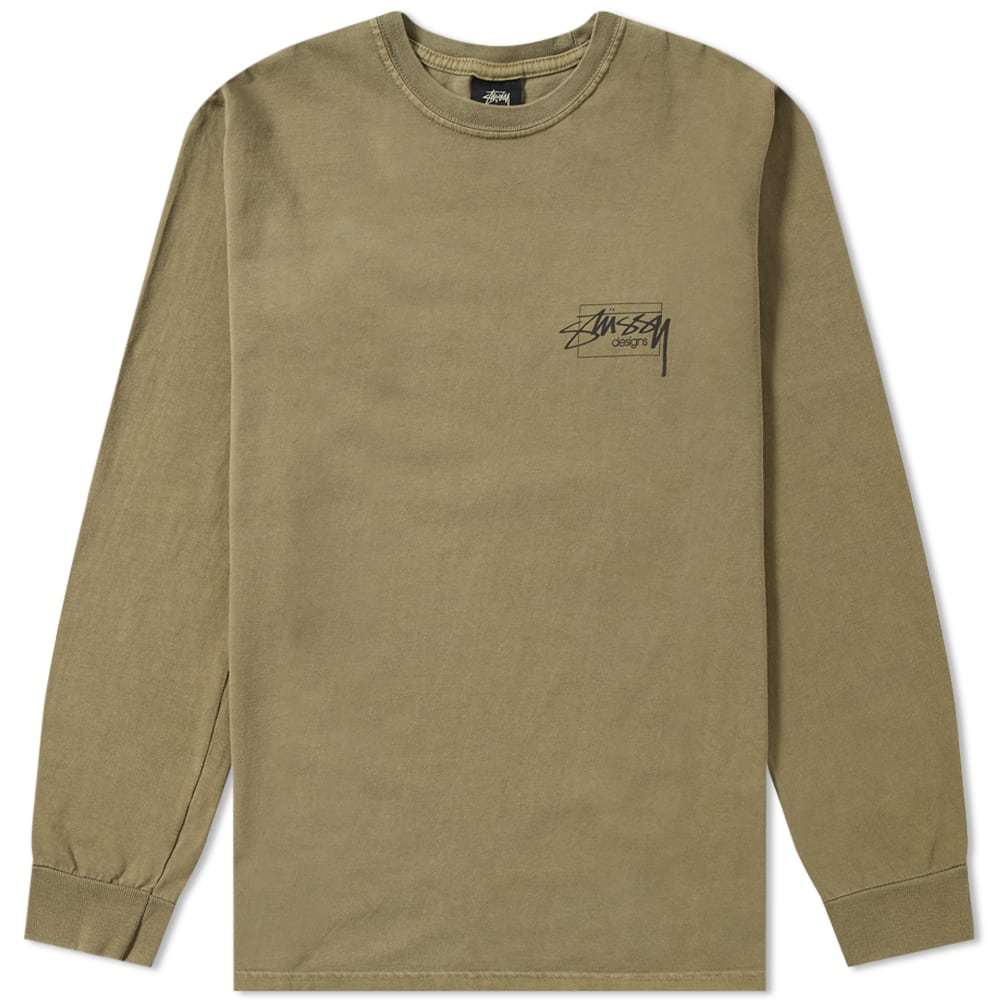 Stussy Long Sleeve Modern Age Pigment Dyed Tee Stussy