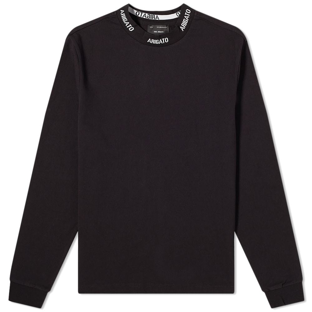 Axel Arigato Long Sleeve Feature Mock Neck Tee Axel Arigato