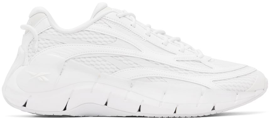 reebok chunky white sneakers