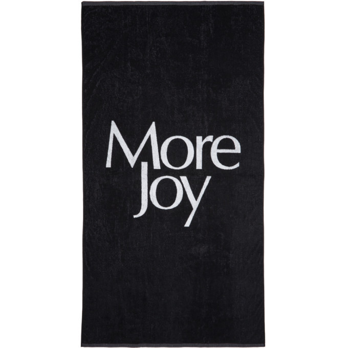 More Joy Black Logo Towel