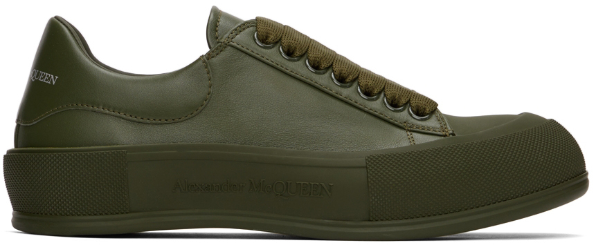 alexander mcqueen sneakers khaki