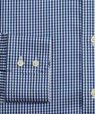 Brooks Brothers Men's Madison Relaxed-Fit Dress Shirt, Non-Iron Gingham | Blue