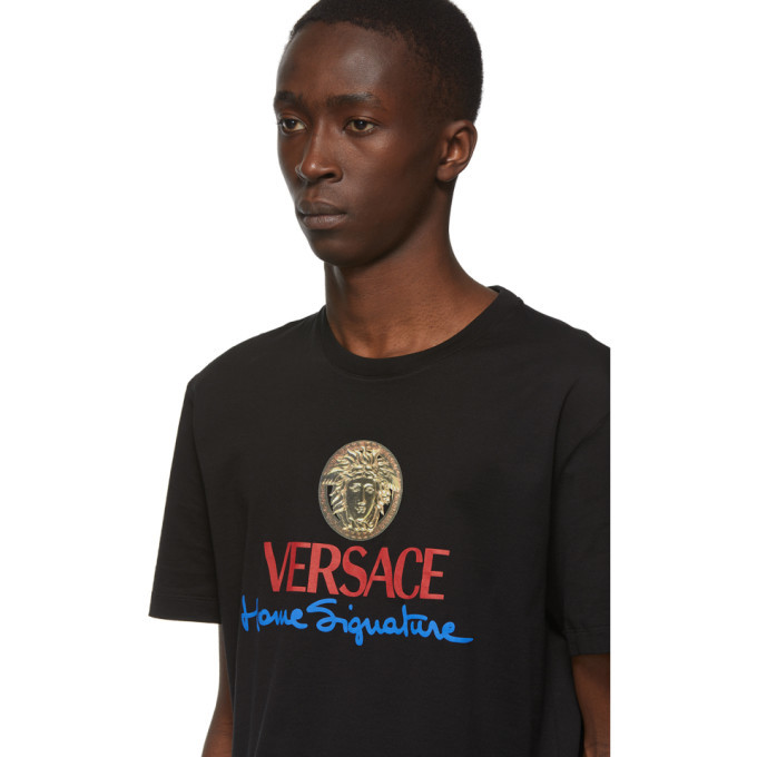 versace home signature t shirt