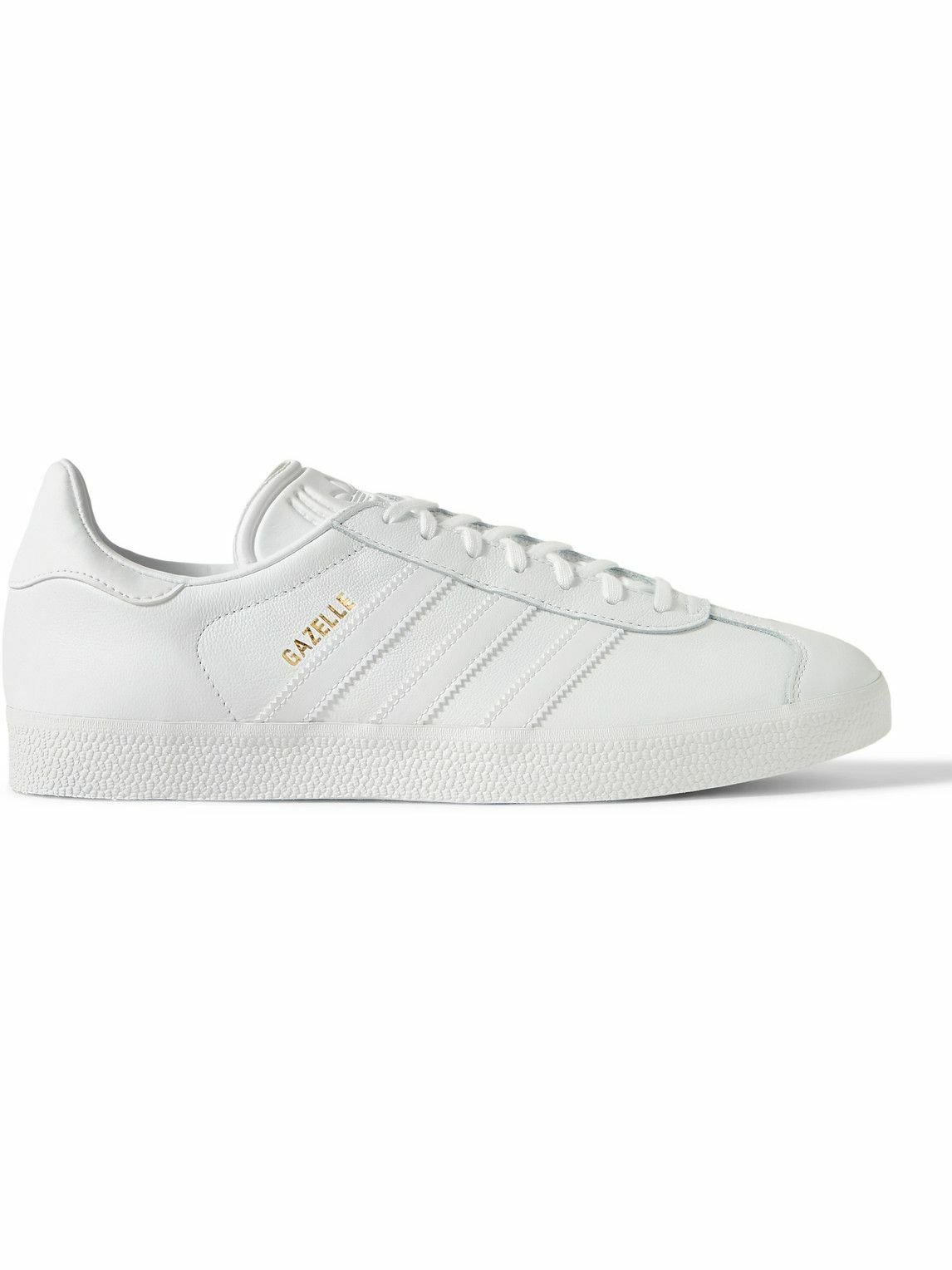 adidas Originals - Gazelle Leather Sneakers - White adidas Originals