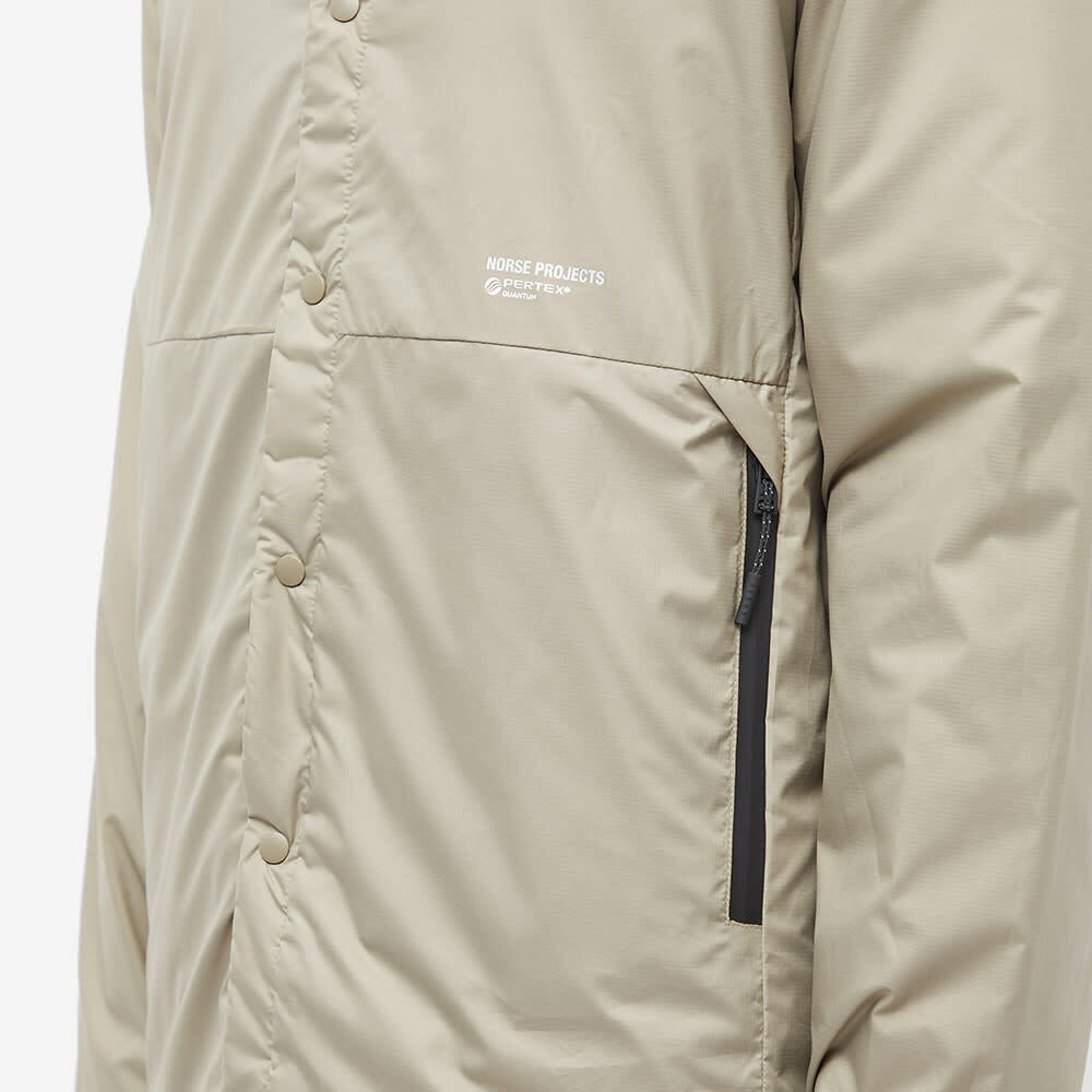 Norse Projects Men's Otto Light Pertex Jacket in Mid Khaki Norse Projects