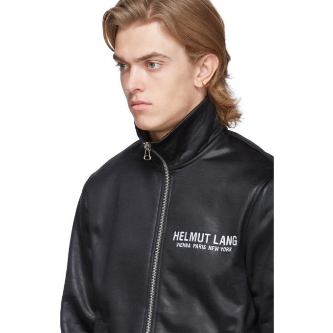 Helmut Lang Black Sash Polsh Track Jacket Helmut Lang