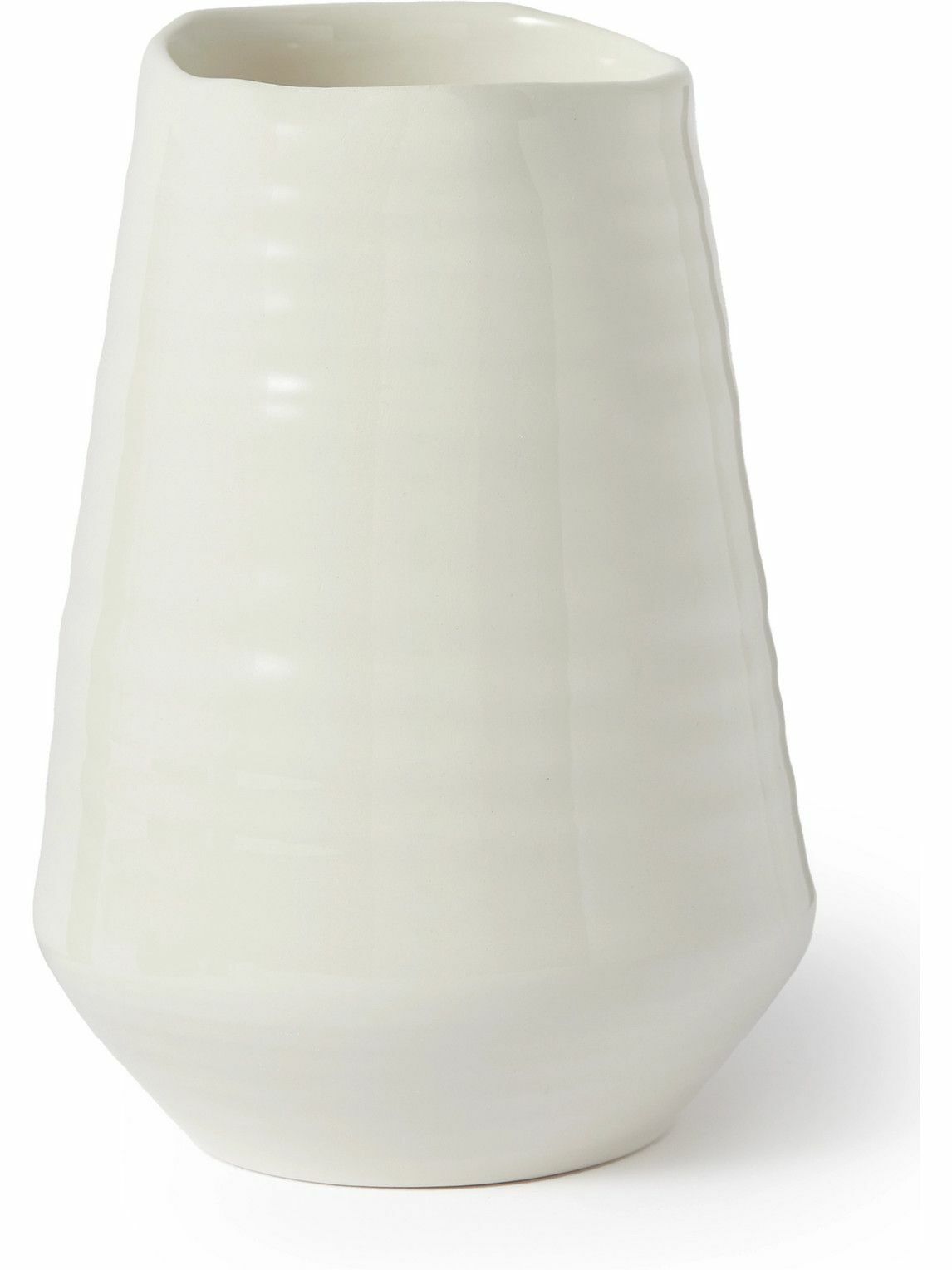 Photo: Brunello Cucinelli - White Ceramic Vase