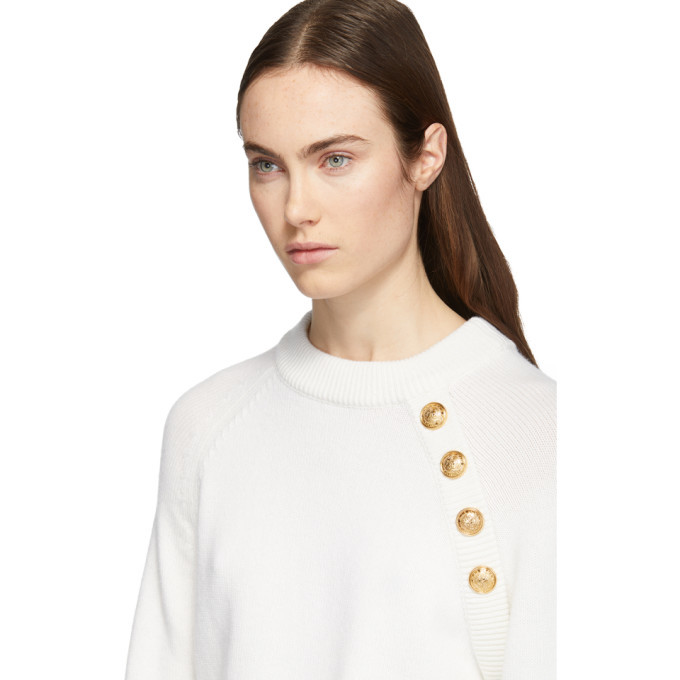 four button sweater