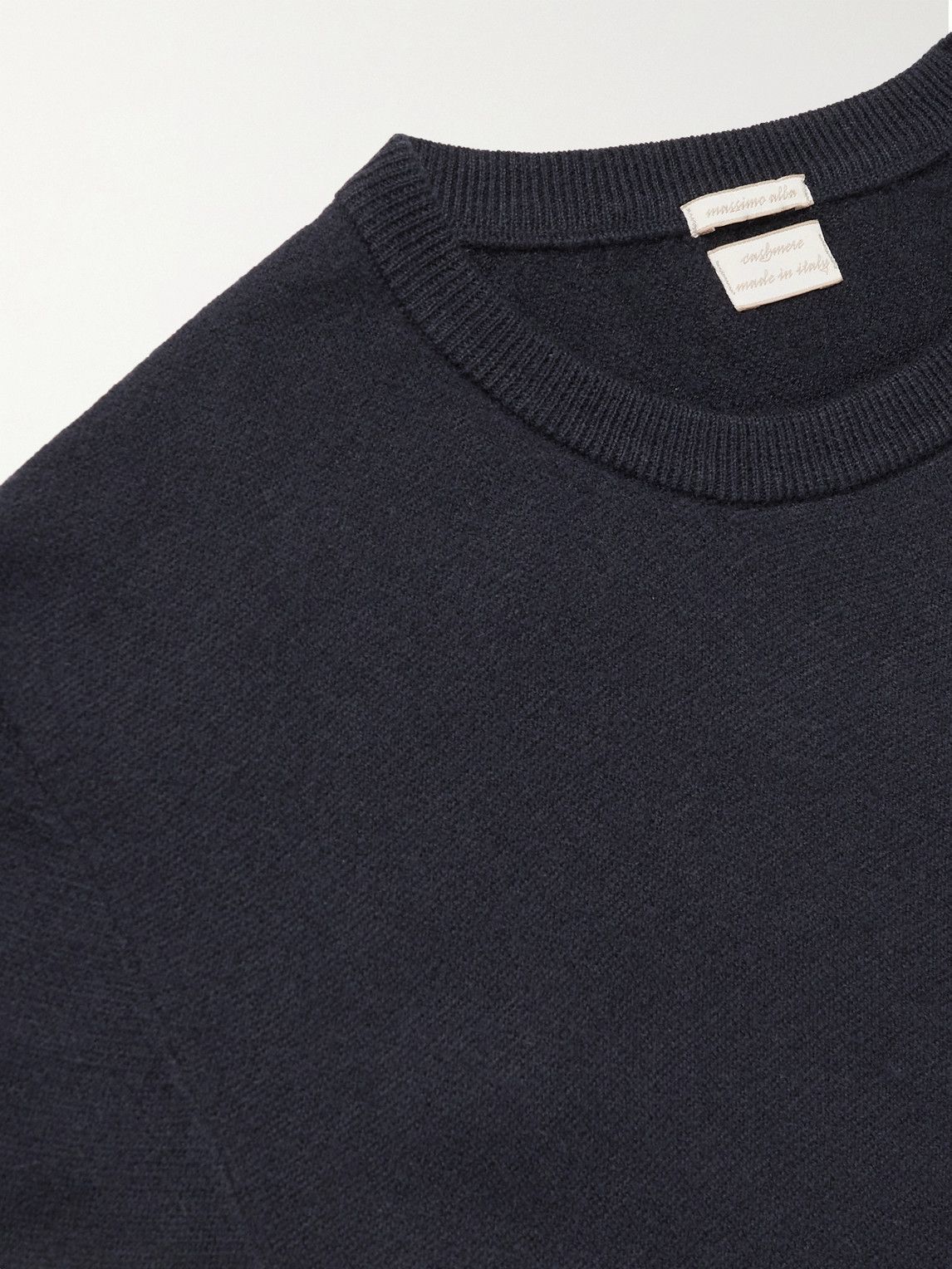 Massimo Alba - Cashmere Sweater - Blue Massimo Alba