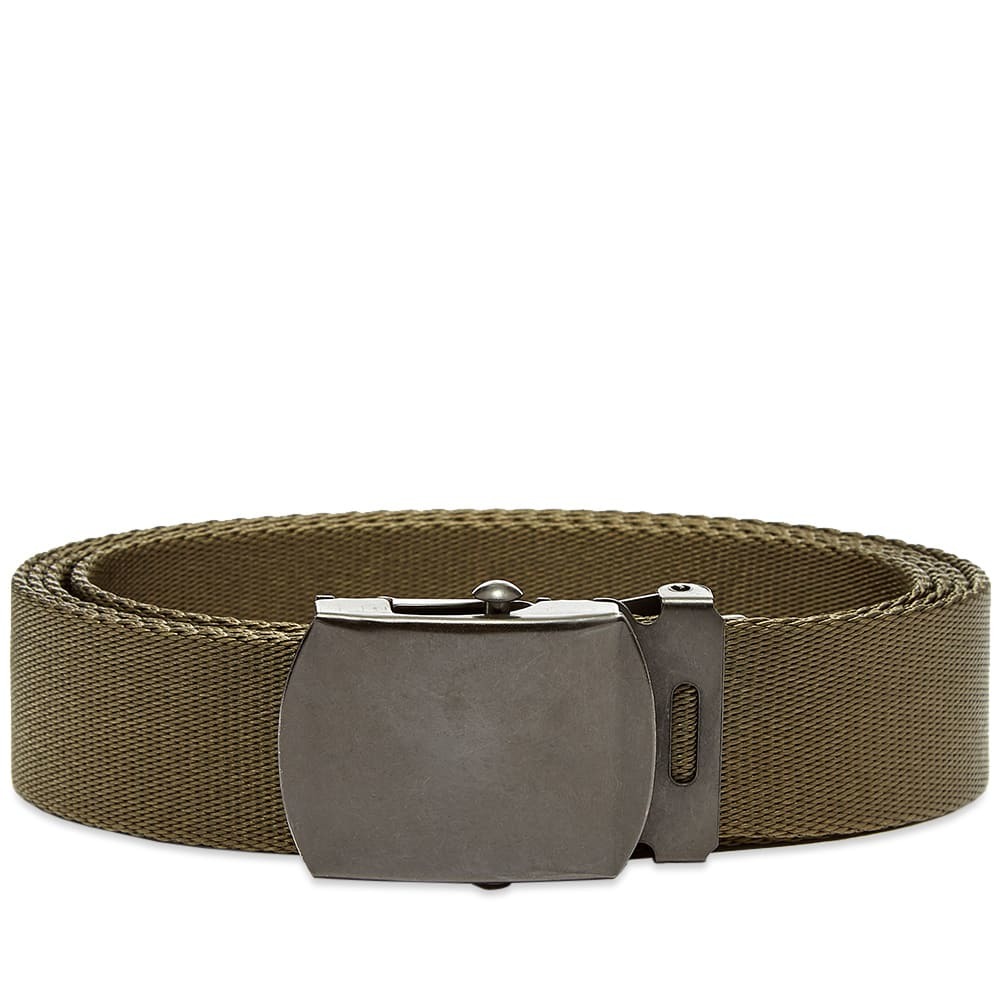 khaki canvas belt