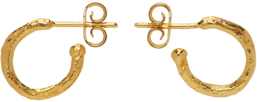 Photo: Alighieri Gold 'The Morning Hour' Hoop Earrings