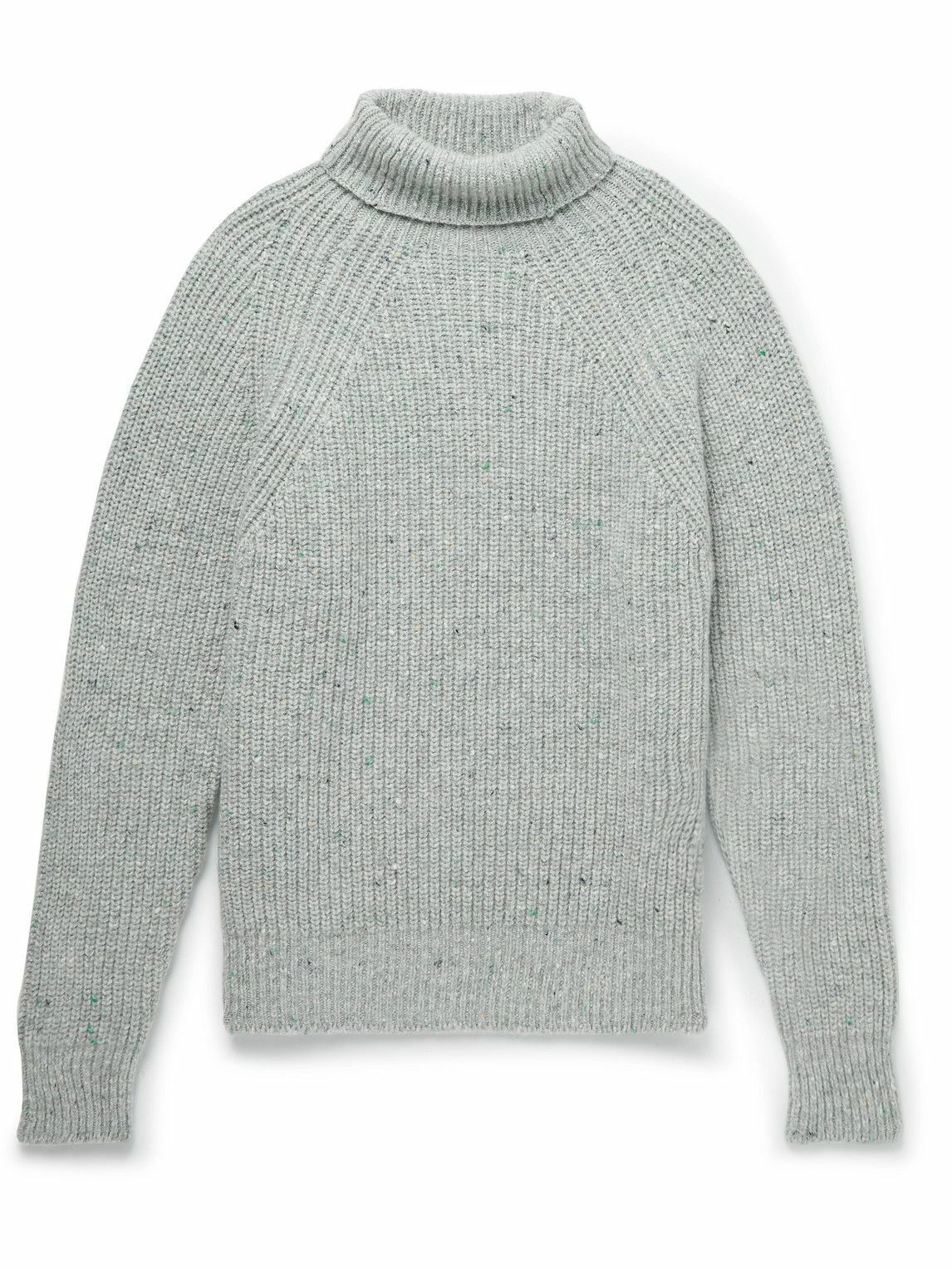 Inis Meáin - Boatbuilder Ribbed Donegal Merino Wool and Cashmere-Blend ...