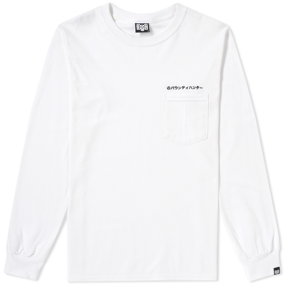 Bounty Hunter Long Sleeve Kanji Pocket Tee Bounty Hunter