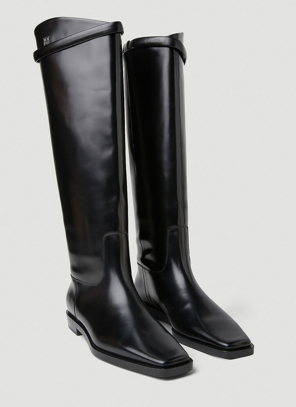 Riding Boots in Black Toteme