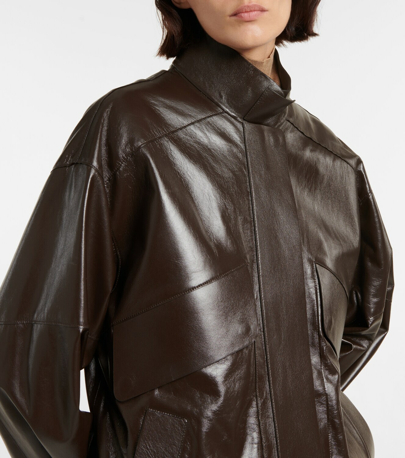 The Row - Efren leather jacket The Row