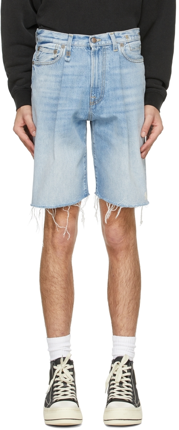 R13 Blue Damon Shorts R13