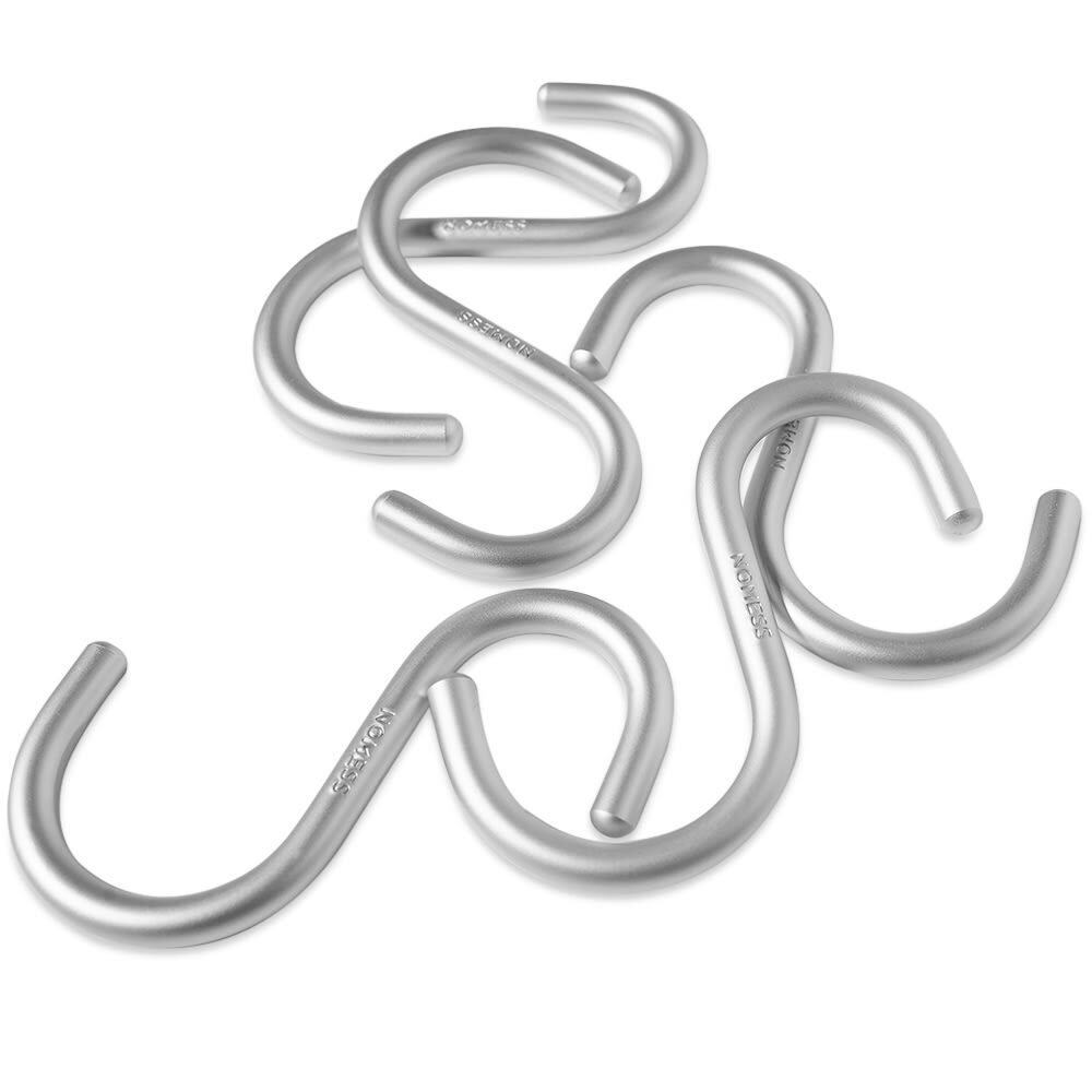 Nomess SHook 5 Pack in Silver Nomess