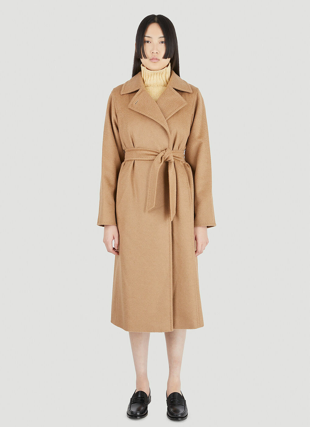 Manuela Coat In Camel Max Mara