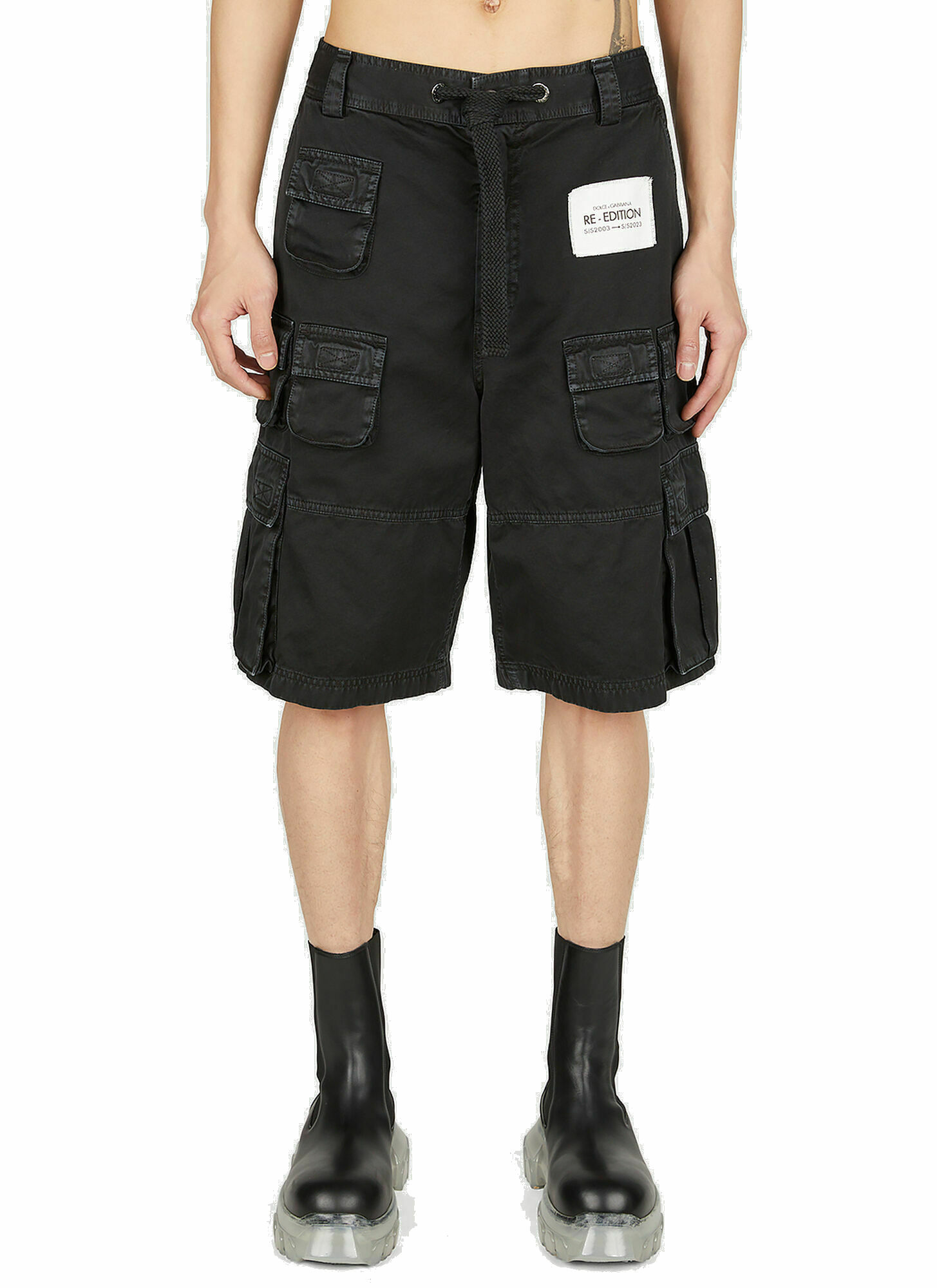 Photo: Dolce & Gabbana - Cargo Shorts in Black