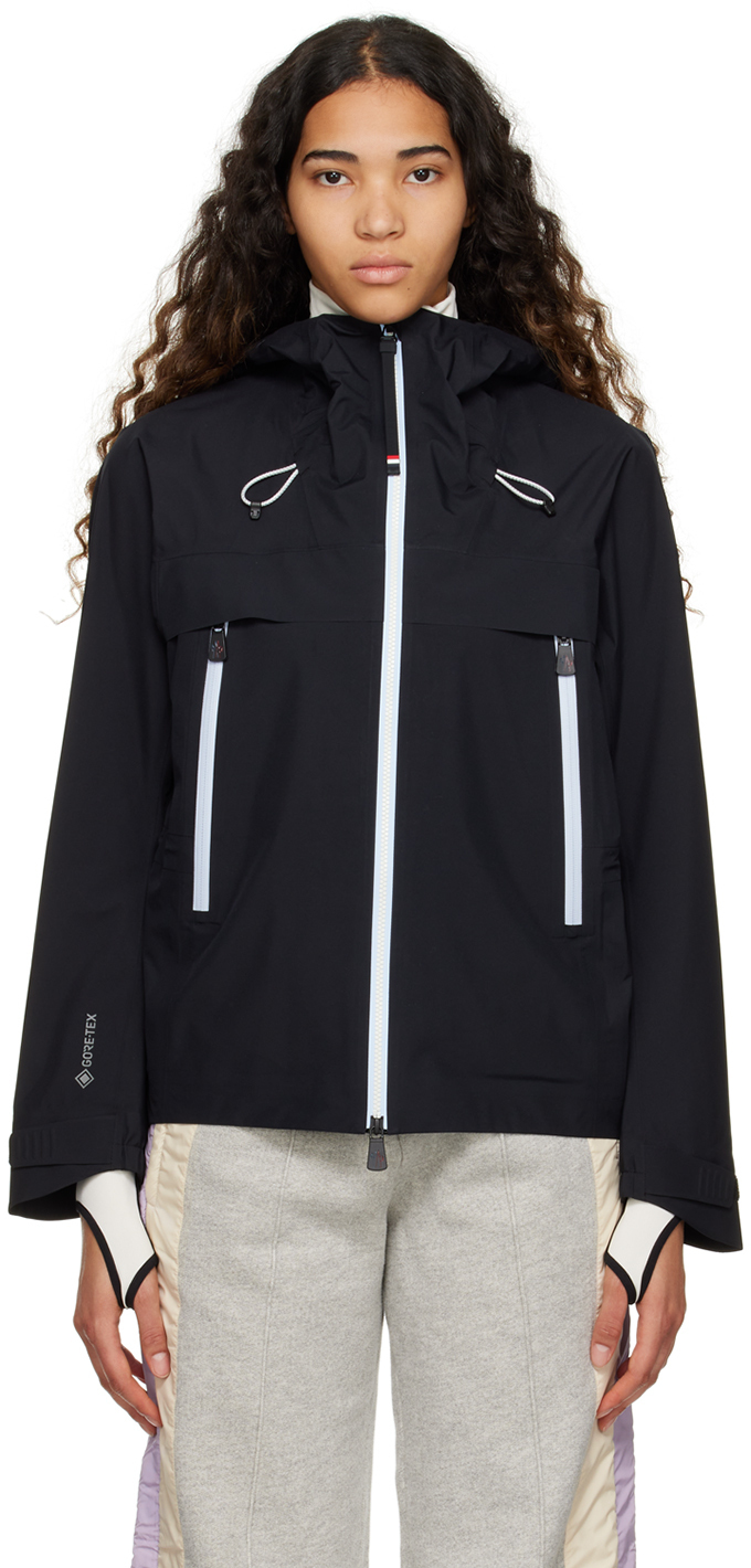 Moncler Grenoble Black Cotton Sportswear