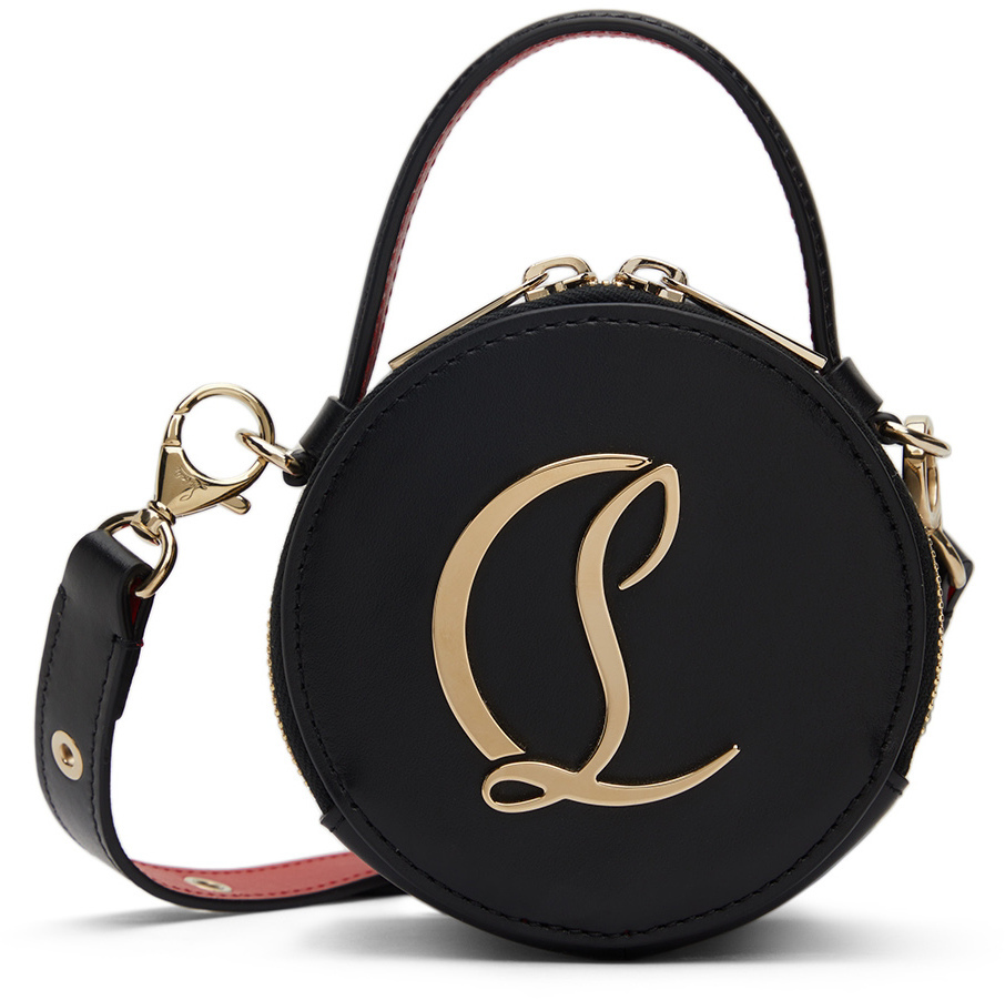 Christian Louboutin Black Mini Loubi54 Vanity Shoulder Bag Christian ...