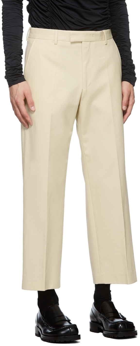 Dries Van Noten Gabardine Pinnet Trousers Dries Van Noten