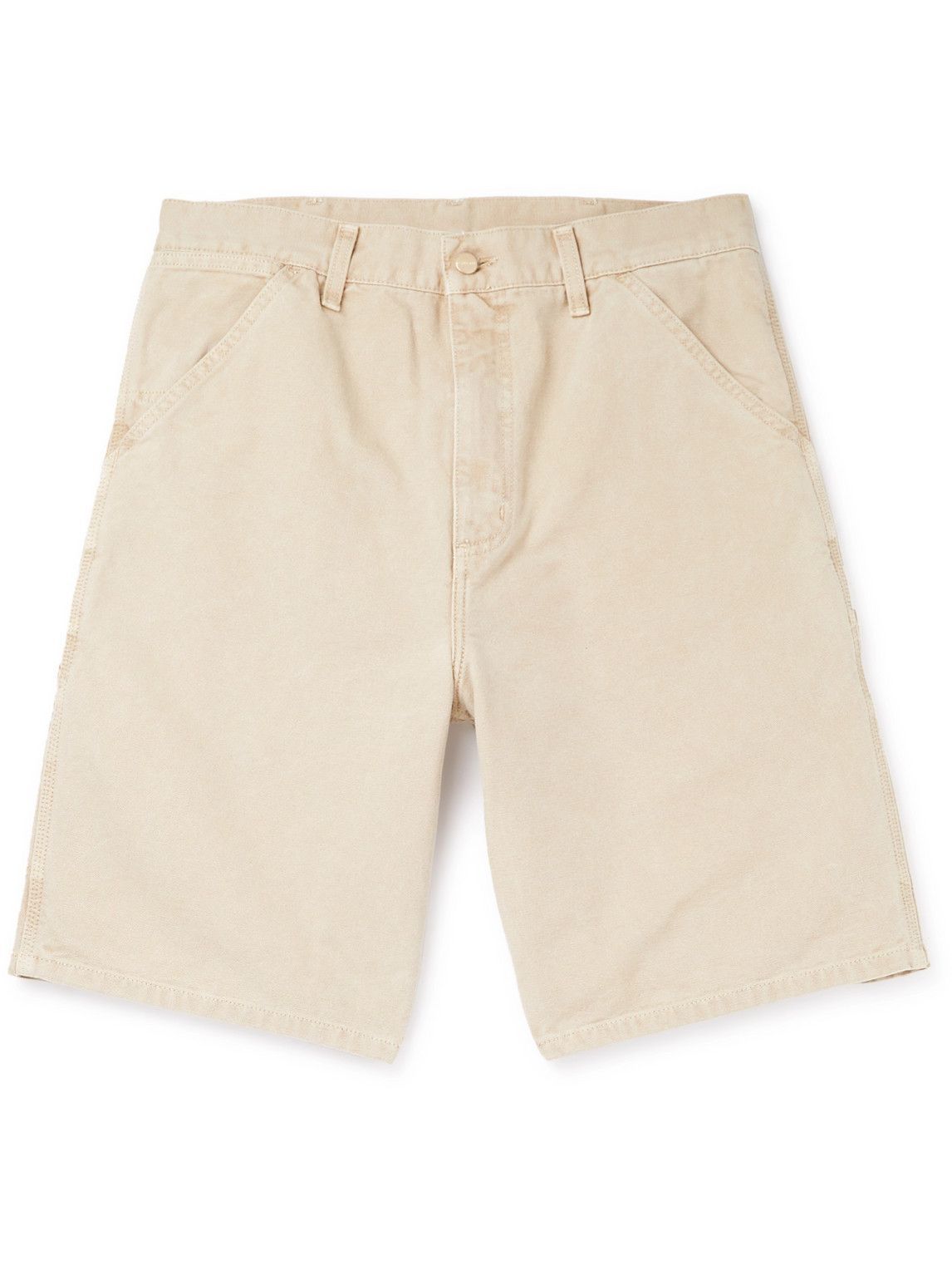 Carhartt WIP - Straight-Leg Cotton-Canvas Shorts - Neutrals Carhartt WIP