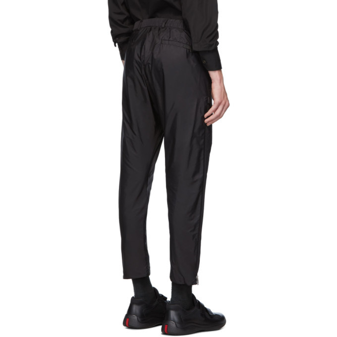 Side Zip Trousers Prada
