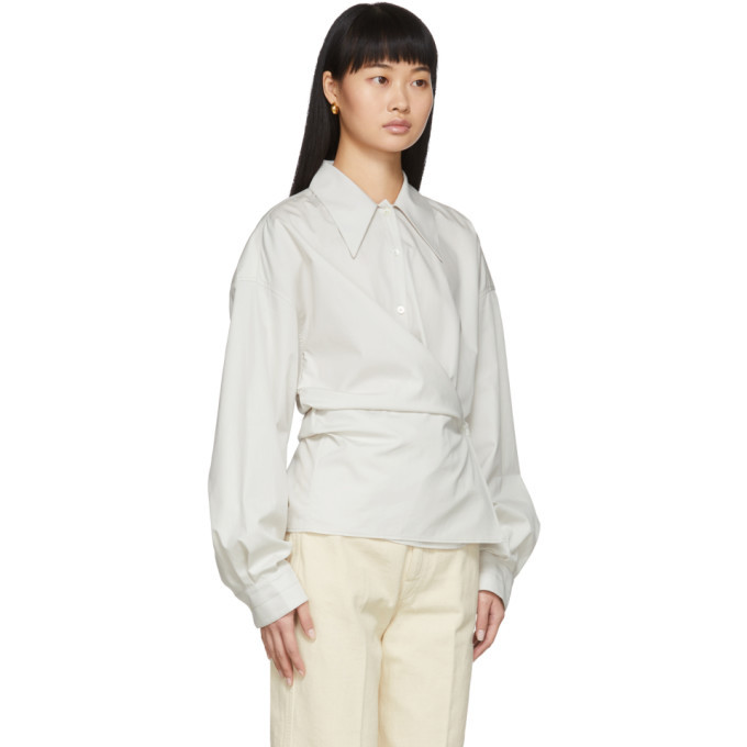 Lemaire Off-White New Twisted Shirt Lemaire