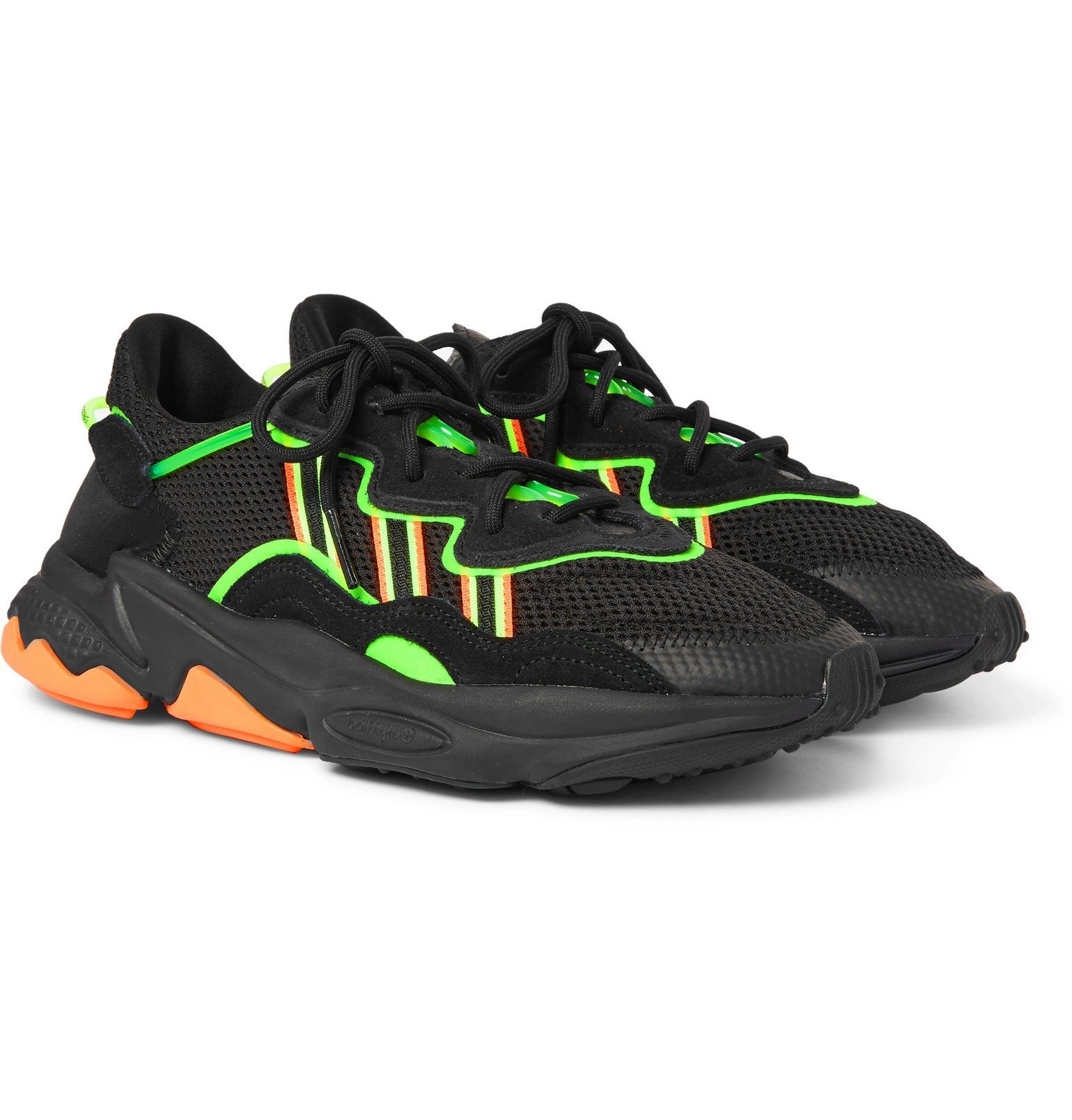 Ozweego Mesh and Suede Sneakers 