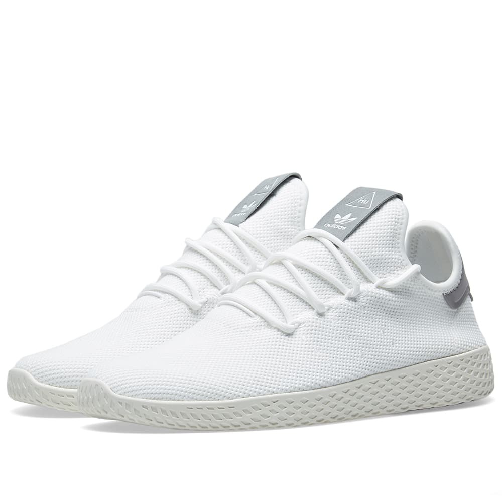 adidas pharrell williams tennis hu white