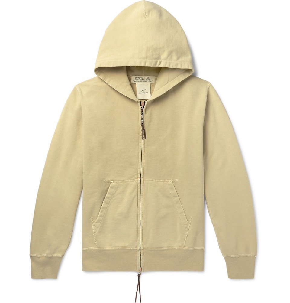 cream yellow hoodie