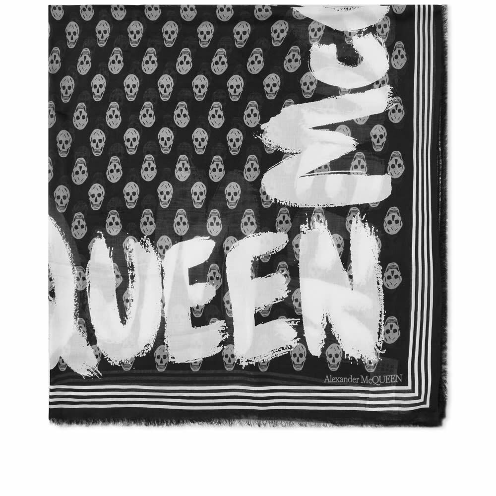 Alexander McQueen Black Tattoo Skull Shawl Scarf Alexander McQueen Alexander McQueen Black Tattoo Skull Shawl Scarf Alexander McQueen