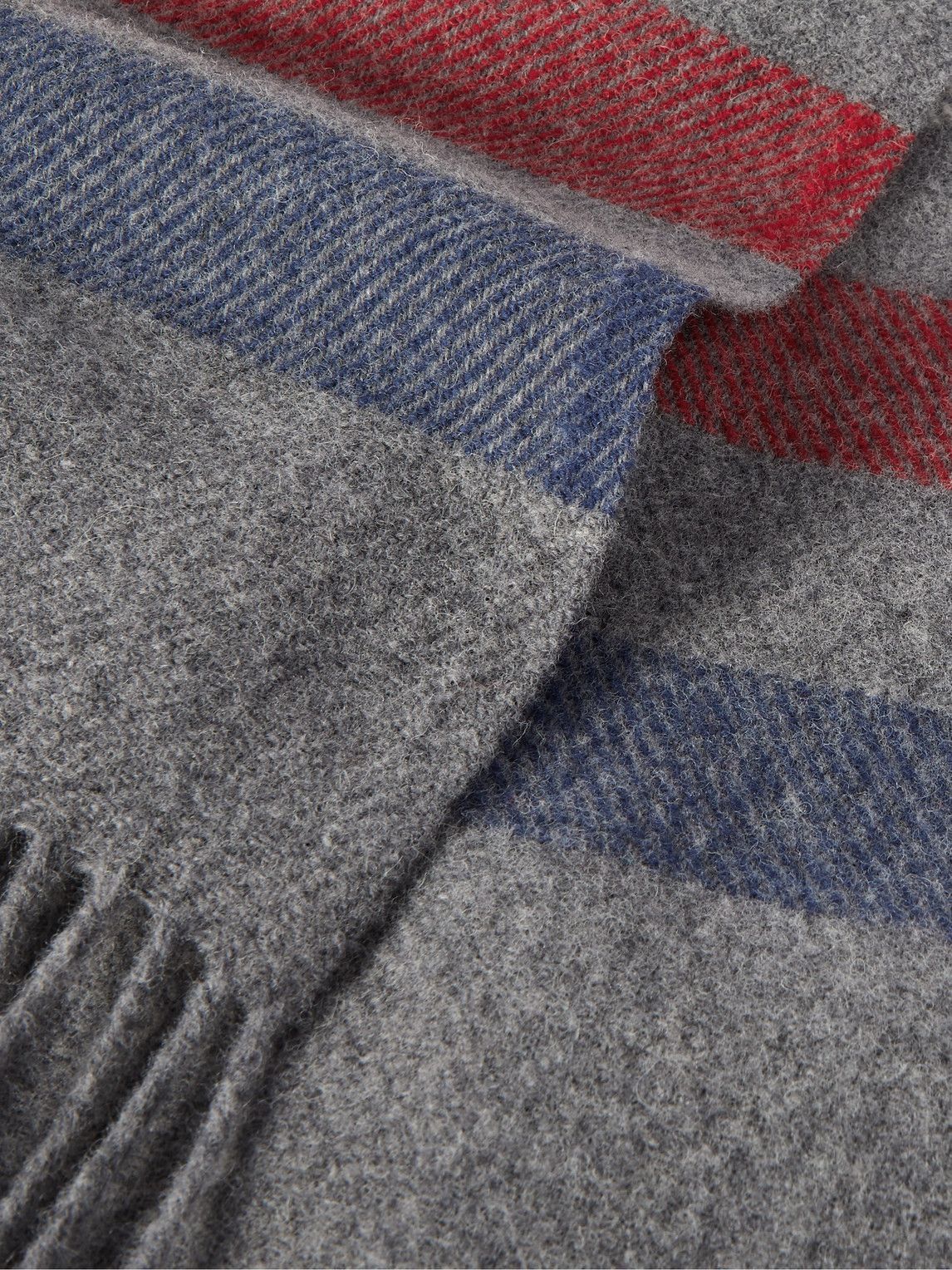 Pendleton EcoWise Fringed Striped Virgin Wool Throw Pendleton