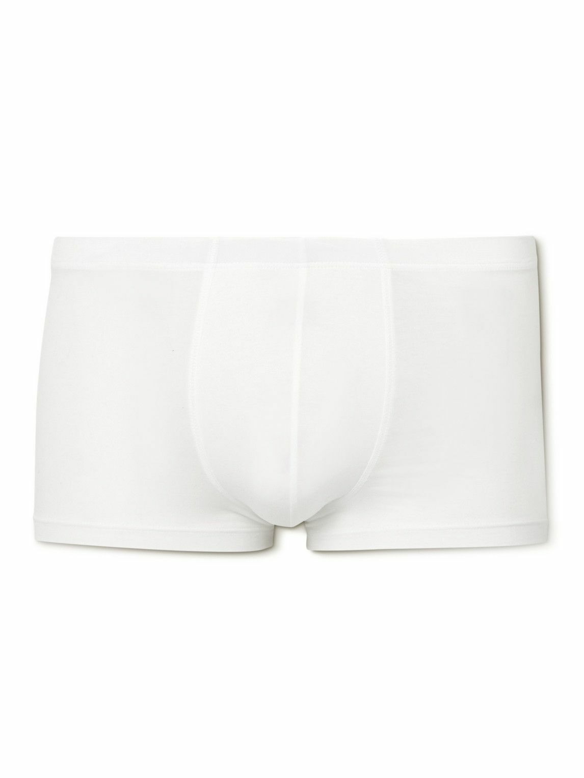 Hanro - Mercerised Stretch-Cotton Boxer Briefs - White Hanro