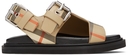 Burberry Baby Beige Check Sandals