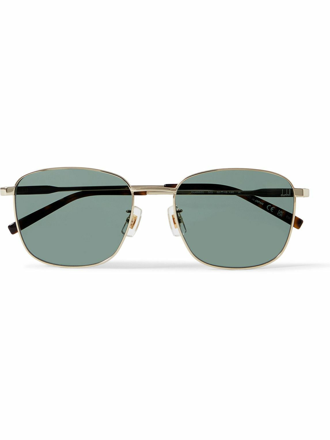 Dunhill - Square-Frame Gold-Tone Sunglasses Dunhill