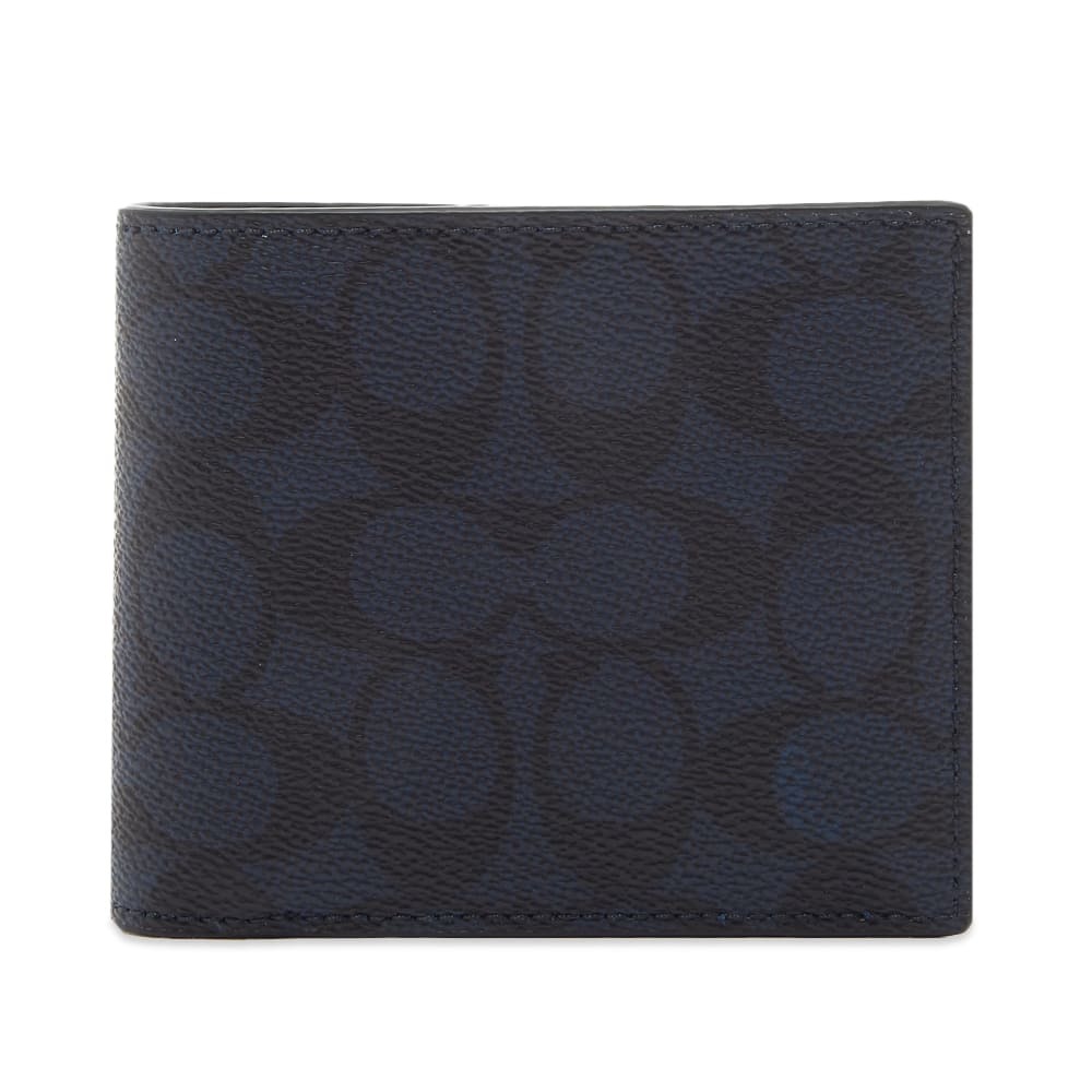Coach Men's Signature 3In1 Card Holder in Midnight Coach